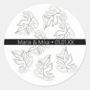 Search for monstera wedding stickers Tropical