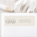 Search for graduation mailing return address labels Minimalist