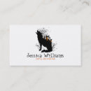 Search for halloween business cards Black