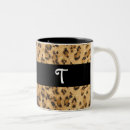 Search for leopard monogram mugs Birthday