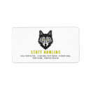 Search for gray wolf return address labels Wolves