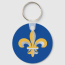 Search for fleur de lis key rings French