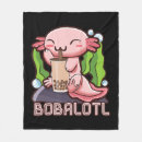 Search for bubble tea blankets Axolotl