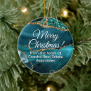 Search for real estate agent christmas tree decorations Business