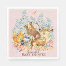 Search for woodland baby shower napkins Animals