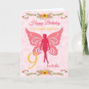 Search for nine year old girl birthday cards Pink