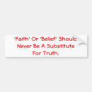 Search for truth bumper stickers Faith