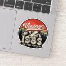 Search for 40 year anniversary stickers Retro