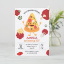 Search for pizza invitations Kawaii