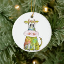 Search for cattle christmas tree decorations Funny