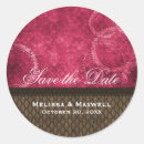 Search for save the dates stickers Vintage