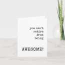 Search for boss leaving cards Retiring