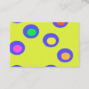 Search for space alien business cards Vintage
