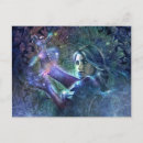 Search for goddess postcards Blue