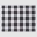Search for gingham tissue paper Black and white