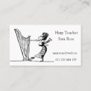 Search for harp business cards Teacher