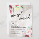Search for colourful wedding reception invitations Typography
