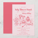 Search for brunch baby girl shower invitations Floral