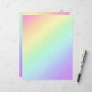 Search for gradient business stationery Pastel