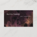Search for fiery business cards Artistic