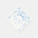 Search for blue toile napkins Cute