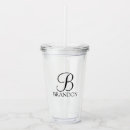 Search for monogrammed tumblers For him