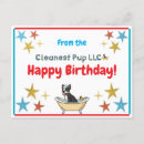 Search for dog services postcards Professional