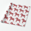 Search for dala horse wrapping paper Swedish