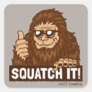 Search for squatching square stickers Funny