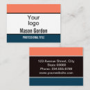 Search for created business cards Logo