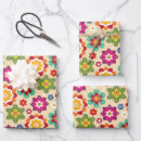 Search for mexican folk art wrapping paper Flowers