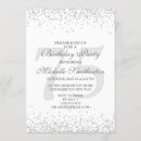 Search for silver 75th birthday invitations Elegant