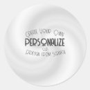 Search for create your own design stickers Logo promo merch