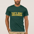Search for cheesehead tshirts Green bay