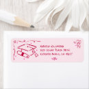 Search for illustrated return address labels For her