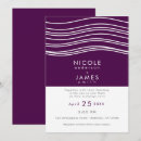 Search for purple waves invitations Party