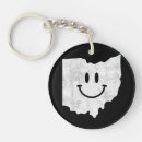 Search for happy face key rings Smiling