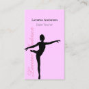 Search for dancing studio business cards Choreographer