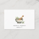 Search for herbalist business cards Leaves