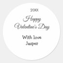 Search for name day stickers Happy valentine's day
