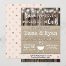 Search for bbq gender reveal invitations Burgers on the grill