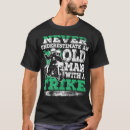 Search for old man biker tshirts Underestimate