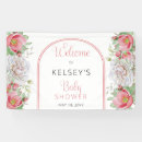 Search for floral banners Girl baby shower