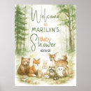 Search for woodland baby shower backdrops Animal