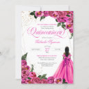 Search for hot pink and gold invitations Roses
