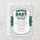 Search for green chevron invitations Gender neutral
