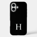 Search for elegant monogram iphone cases Minimalist