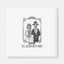 Search for halloween wedding magnets Black and white