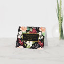 Search for black floral pattern cards Elegant