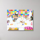 Search for funny dog canvas prints Bath